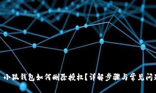 : 小狐钱包如何删除授权?详解步骤与常见问题