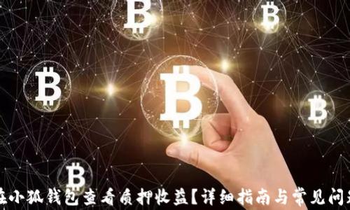如何在小狐钱包查看质押收益?详细指南与常见问题解答