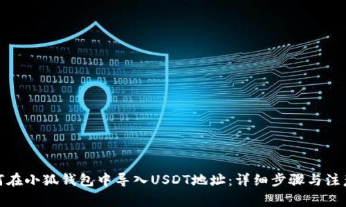 : 如何在小狐钱包中导入USDT地址:详细步骤与注意事项